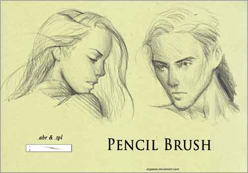 photoshop pencil brush