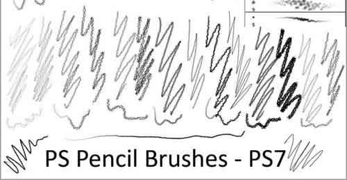 photoshop pencil brush