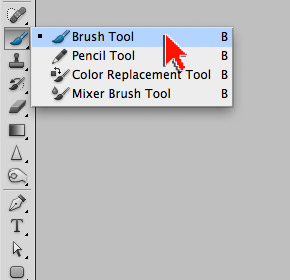Опция Brush Tool