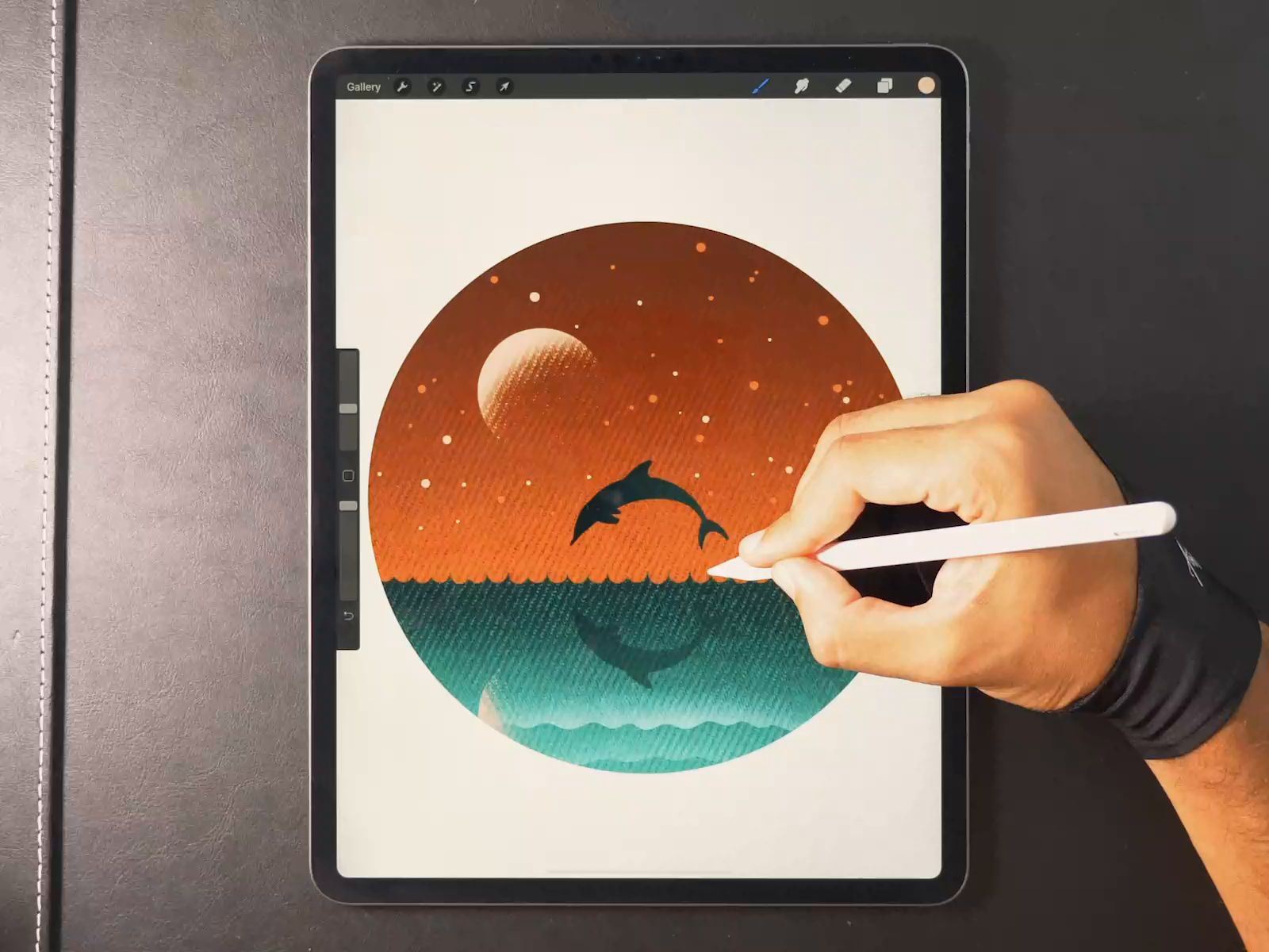 Рисуем в procreate на ipad