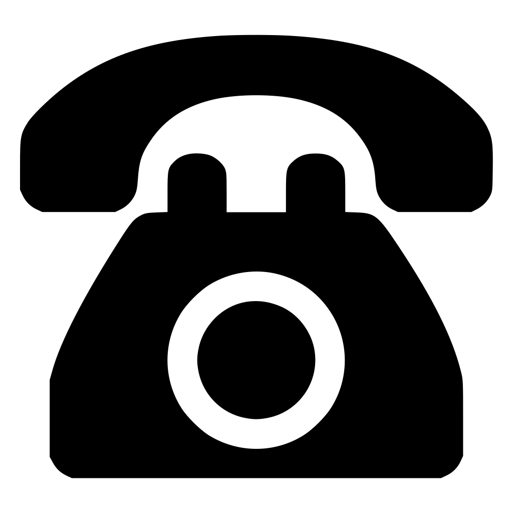 Значок телефона на прозрачном фоне png