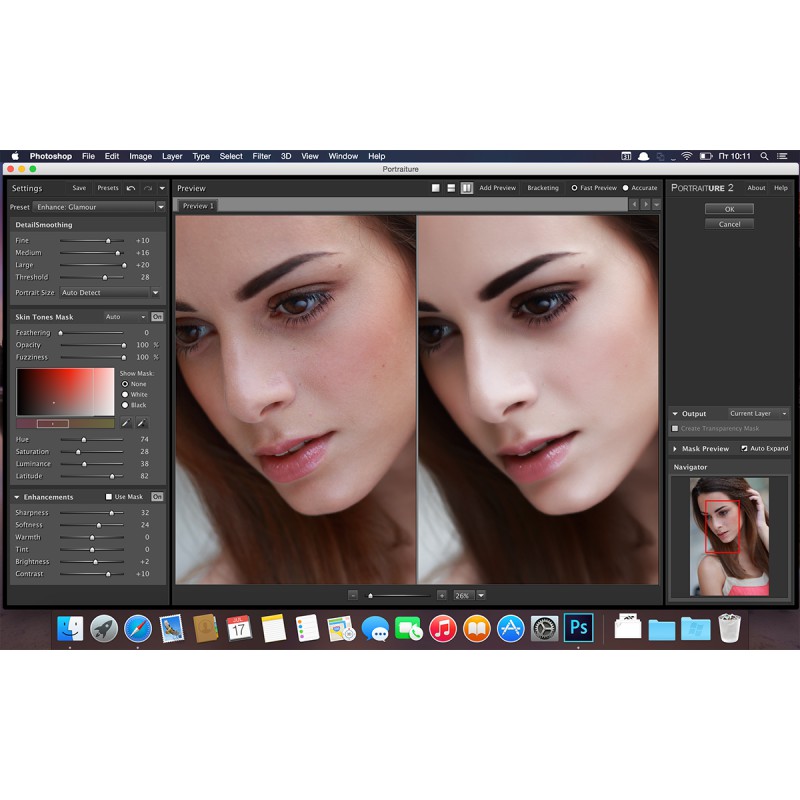Как установить портретуру в фотошоп на мак