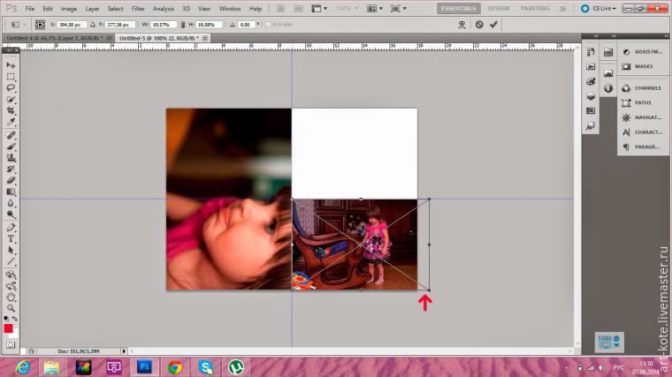 Печать маленьких и квадратных фото для скрапальбома — подготовка в Photoshop, фото № 30