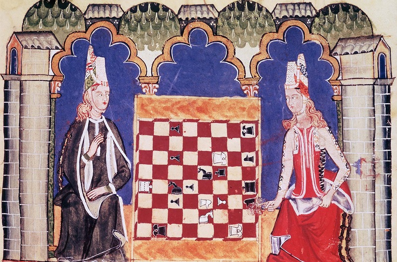 Две испанские дамы играют в шахматы