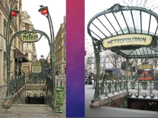 В 1898 г. Гимар получил заказ на возведение трёх станций парижского метропол