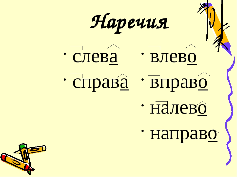 Вправо русскому языку. Правописание налево и направо. Слева справа как пишется. Правописание наречий направо налево. На лево или налево как пишется.