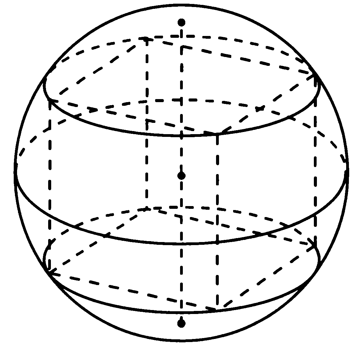 Сферическая поверхность шара. Сфера описанная вокруг Куба. Радиус описанной вокруг Куба сферы. Шар описанный около Куба. Четырехугольная Призма вписанная в шар.