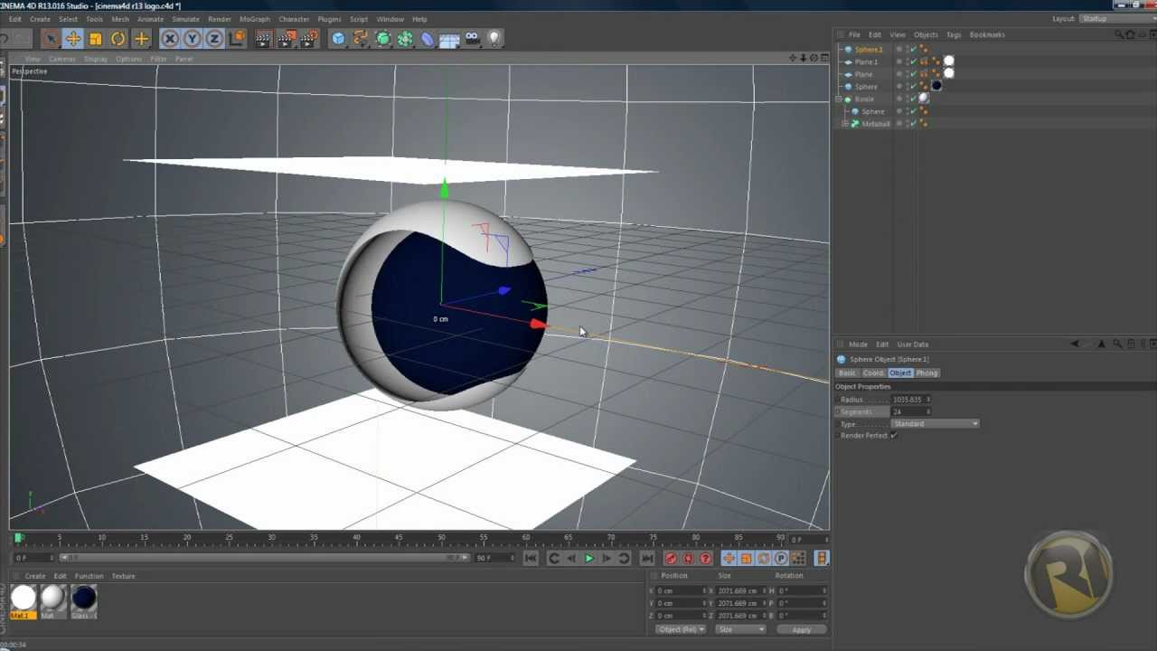 Как размножить объект в cinema 4d