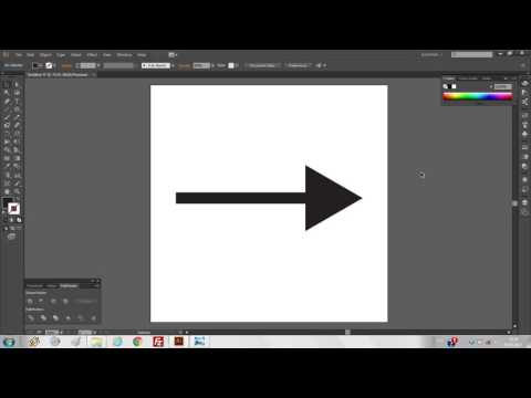 Как нарисовать стрелку в иллюстраторе и сохранить ее для стока