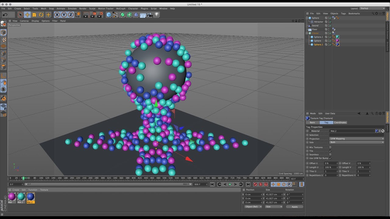 Как сделать градиент в cinema 4d