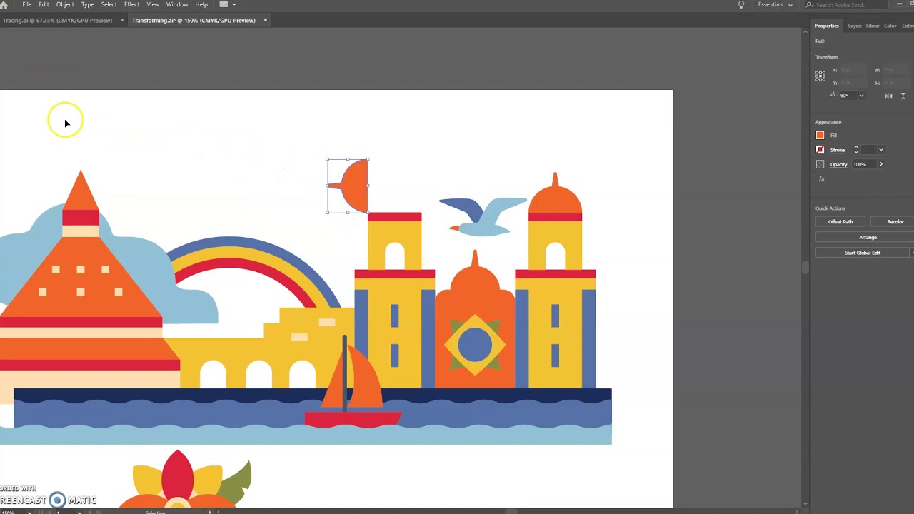 Эскизы adobe illustrator