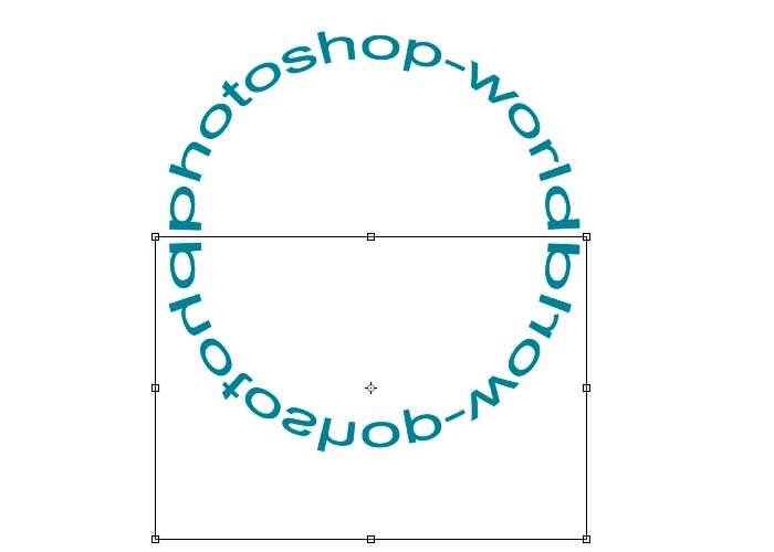 Как сделать надпись полукругом на картинке
