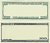 Паттерн-рамка из 100-долларовой банкноты 