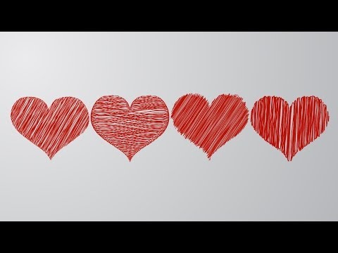 Как нарисовать красивое сердце в Adobe Illustrator