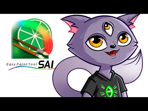 Как рисовать вектором в Paint Tool SAI