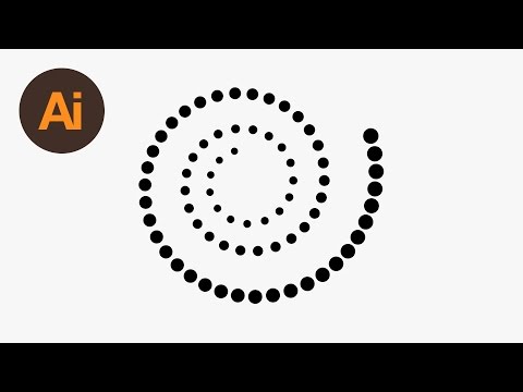 How to Create a Dotted Spiral in Illustrator