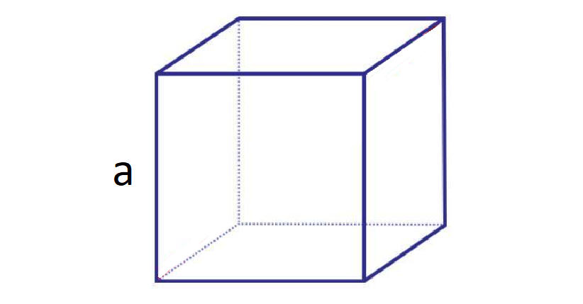 Куба со стороной. Куб чертеж. Куб объем. Объем Куба. Правильный куб чертеж.