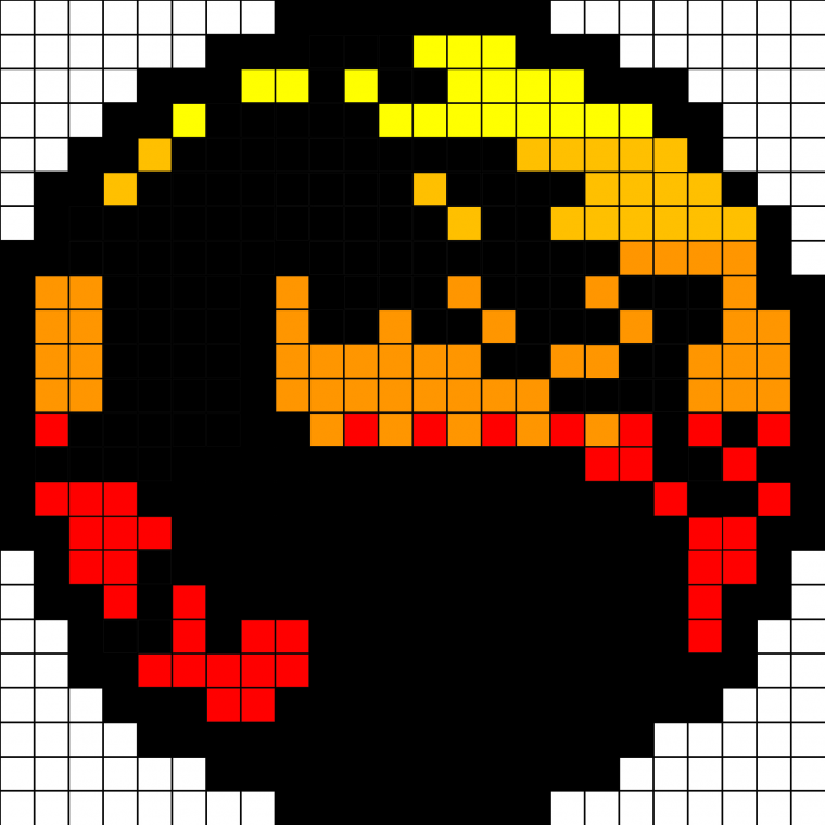 Пиксель арт логотип