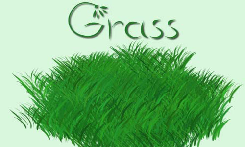 Amazing Set of Grass Photoshop Brushes