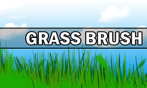 Really Cool Set of Grass Photoshop Brushes