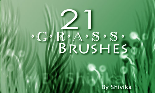 Must Collect Grass Photoshop Brushes
