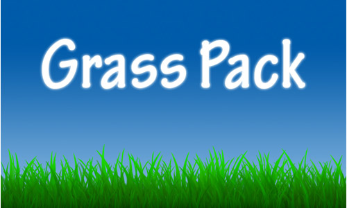 Amusing Set of Grass Photoshop Brushes