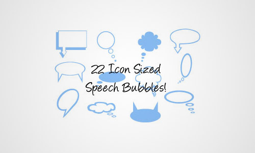 speech bubbles free