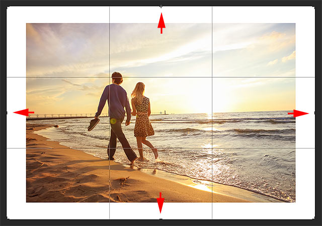 How to add more canvas space with the Crop Tool in Photoshop