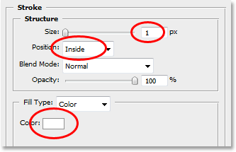 Change the stroke options circled in red.
