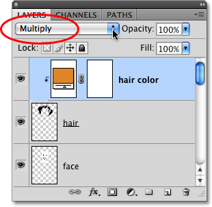 Change the fill color