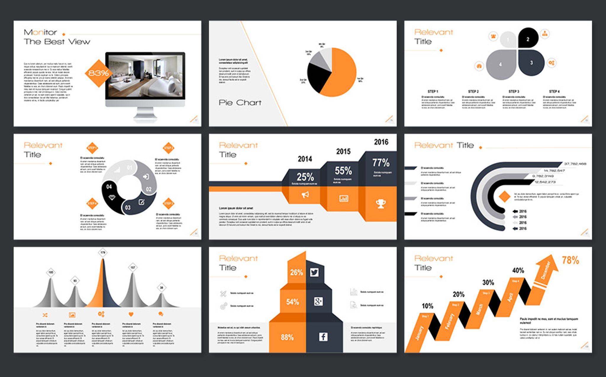 Образец современной презентации в powerpoint