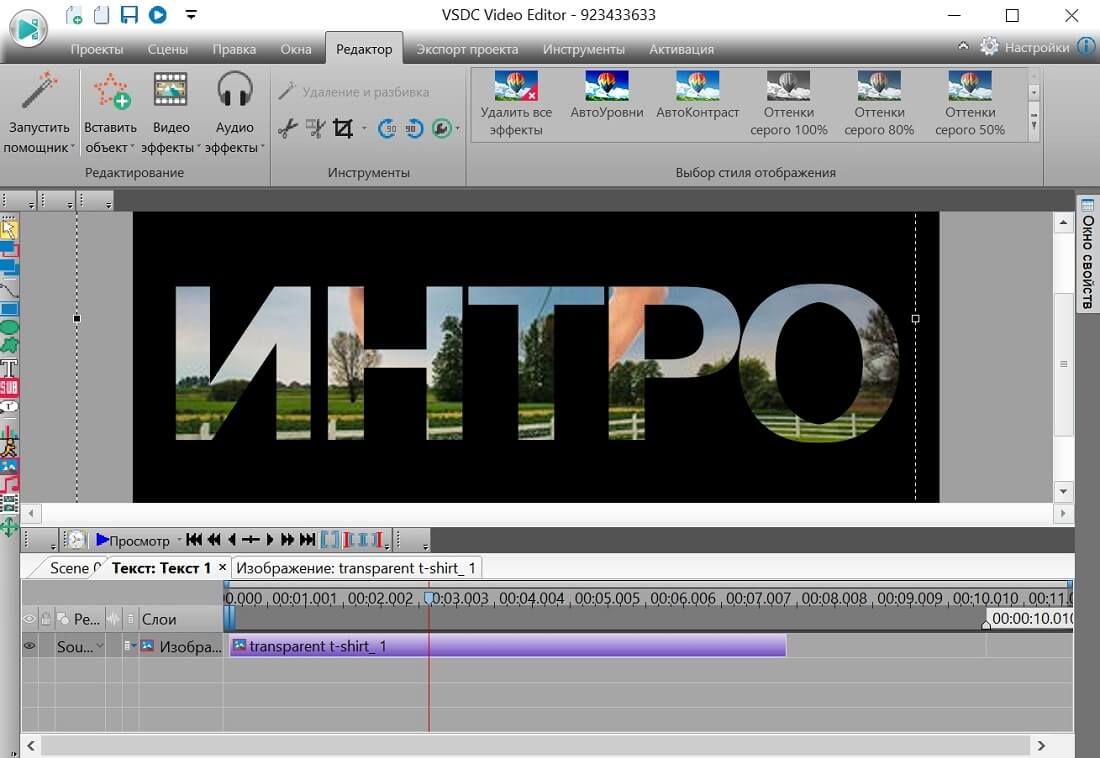 Vsdc editor pro