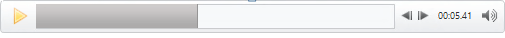 Элементы управления воспроизведением видео на слайде PowerPoint
