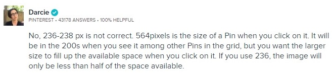 Если загружать картинку размером 238 px, то при открытии вы используете меньше половины допустимой площади